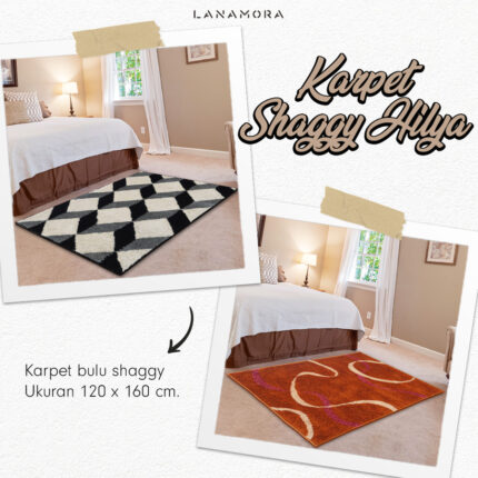 karpet bulu shaggy